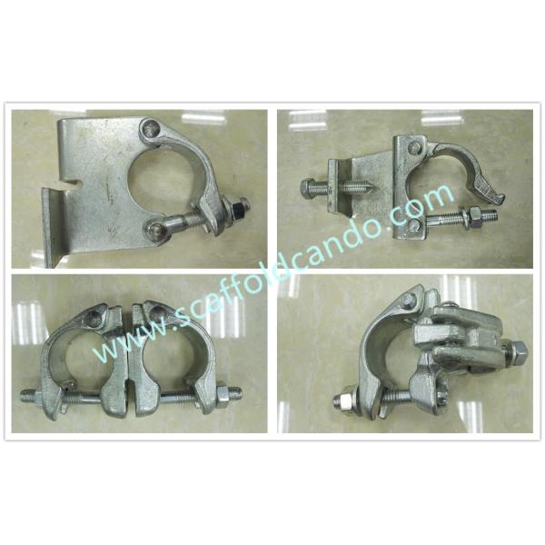 Scaffolding drop forged double pressed fixed coupler swivel clamp beam girder coupler BRC coupler putlog sleeve 48.3mm