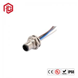 China CUSTOM M5 M8 M12 M16 M23 CONNECTORS 2 3 4 5 6 8 12 17 PIN MALE FEMALE IP67 IP68 PCB WIRE WATERPROOF CONNECTOR wholesale