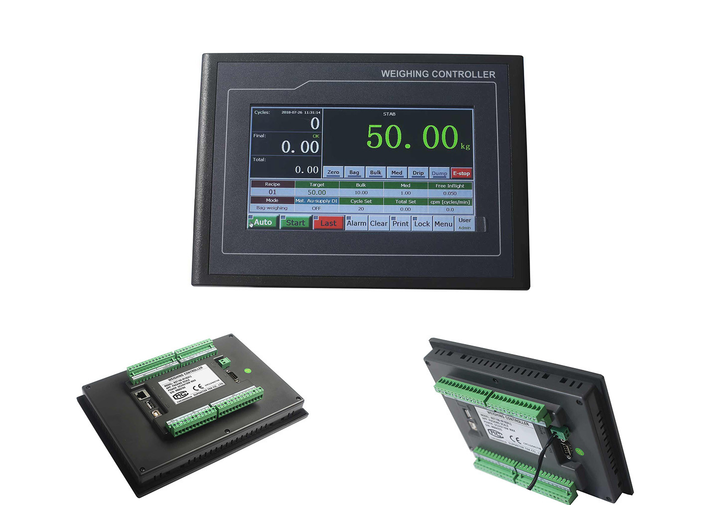 China Packing Bagging Controller Weighing Indicator For Weighing And Packing Granule wholesale