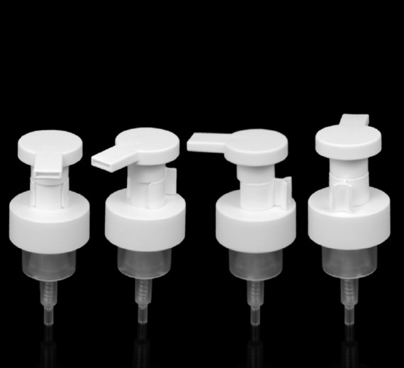 Bubbler White Clear Mousse Liquid Foam Empty Bottle For Shower Gel