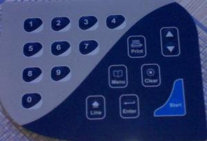 China Custom Electronic Control PCB Membrane Switch Keypad With Push Button wholesale