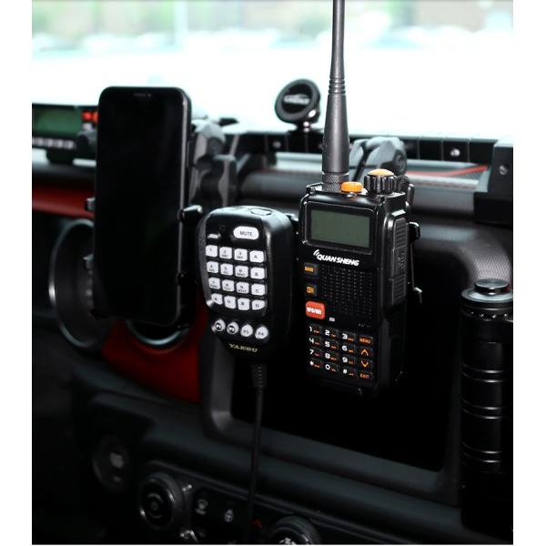 Aluminum Alloy Center Console Support for Multi-Function Car Phone Holder NO Charger