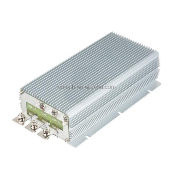 Portable DC 24V To DC 12V Converter 100A Voltage Regulator Module Lightweight