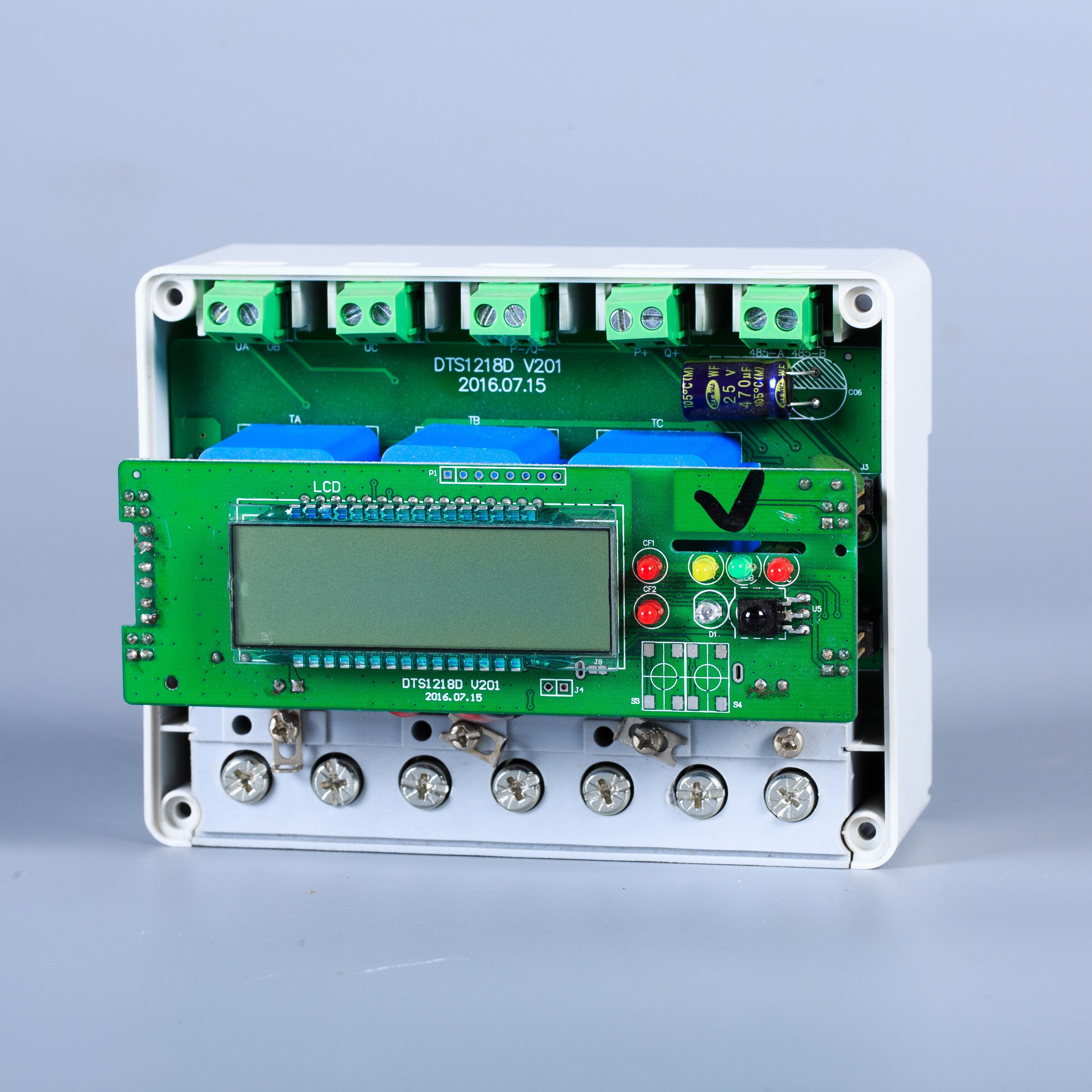 GPRS GSM Three Phase Prepaid Energy Meter Multi Tariff Meter 220V RS485