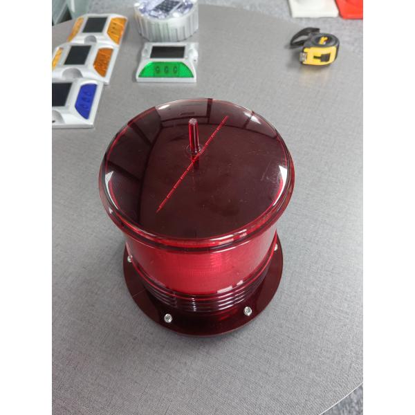 Uruguay Solar Powered Traffic Warning Strobe Light with 18 pcs Led and Dia178*H228mm Size