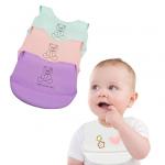 China Clean Soft Bib Set Catch All Waterproof Feeding Silicone Bibs For Baby for sale