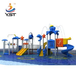 China Fun Water Park Playground Equipment , Commercial Inflatable Water Slides wholesale