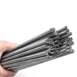 China HIP Sintering 86.30HRA Tungsten Carbide Rods With Single Hole on sale