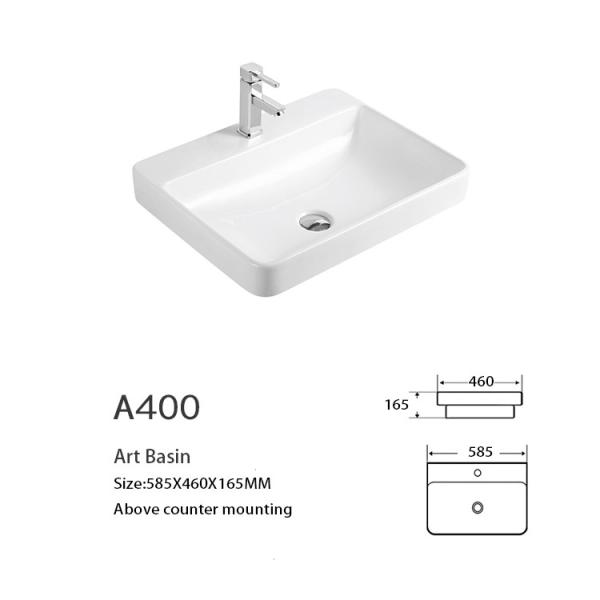 Cloakroom Bathroom Face sink Diningroom Corner Wash Art Basin Countertop Bowl