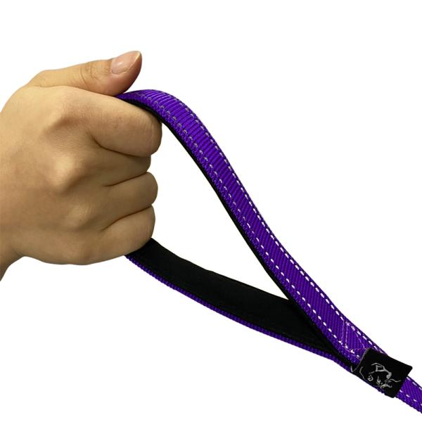 Flexible Nylon Dog Leash Red Dog Walking Leash For Small Medium Large Dogs