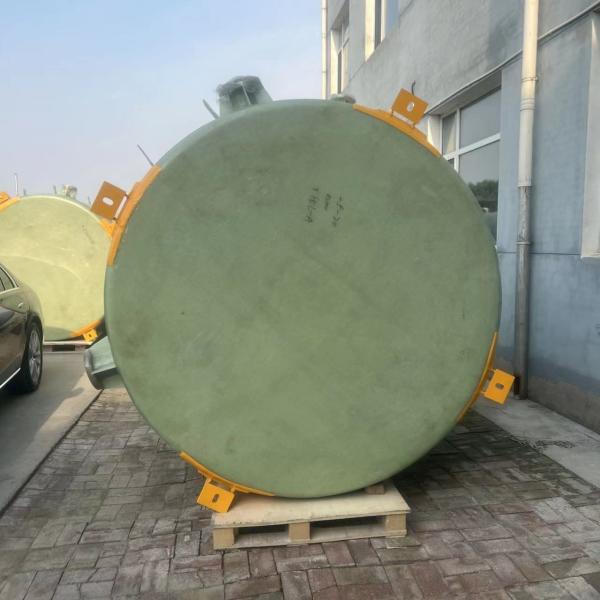 High Strength Food Brewing FRP Storage Tank Filament Winding Vertical