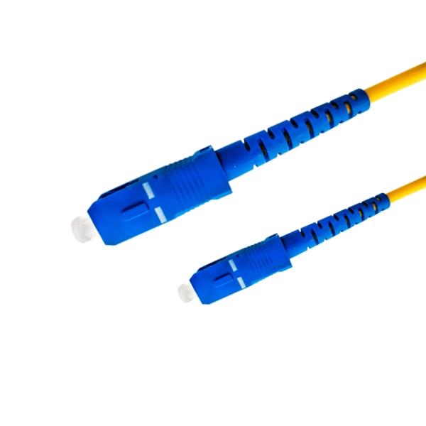 Single / Multi Mode Fiber Optic Patch Cord SC/LC/ST-UPC/APC 9/125 LSZH