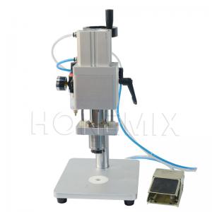 China Semi Automatic Capping Machine Stainless Steel Small Vial Crimping Machine wholesale
