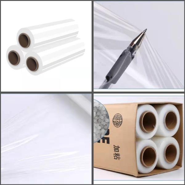 Polyethylene Pe Stretch Wrap Film 35-1500mm Width