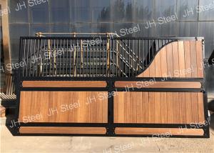China 4m Prefabricated Stainless Steel Outdoor Horse Stall on sale