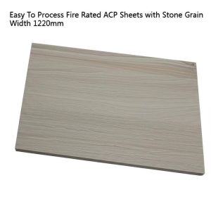 China Fire Rated ACP Sheets 1220mm Width with A2 B1 Fire Rating wholesale
