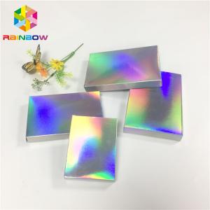China Fleixble Packaging Custom Printed Paper Boxes Luxury Gift Hologram Paper Card on sale