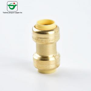 China non toxic Quick Connect 1/2 Inch Brass Push Fit Fitting wholesale