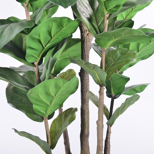 Wholesale Artificial Plants Suppliers Multi-Stem 7.3ft 8.6ft Faux Fiddle Leaf Fig Tree For Home Living Room Office Decor