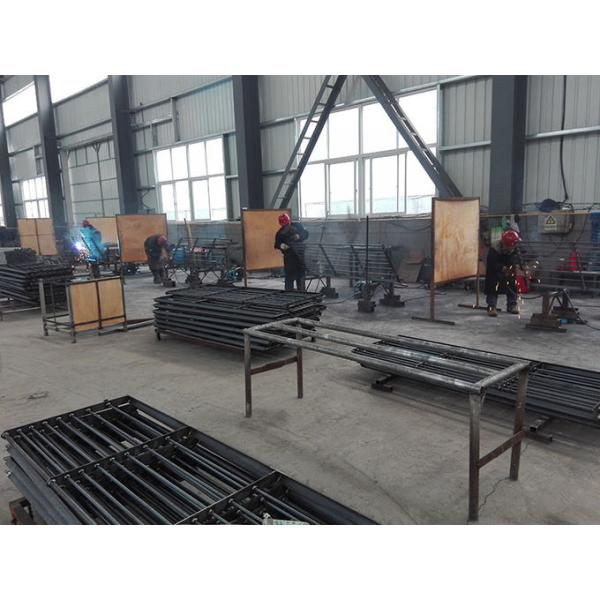 Galvanized Designed Pig Fatten crate Sow Finishing Pen Gray Color Galvanized