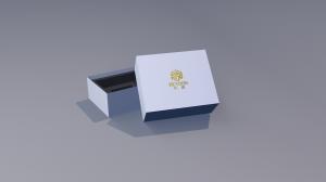 China White Lid And Based Paperboard Gift Boxes For Jewelry Packaging wholesale