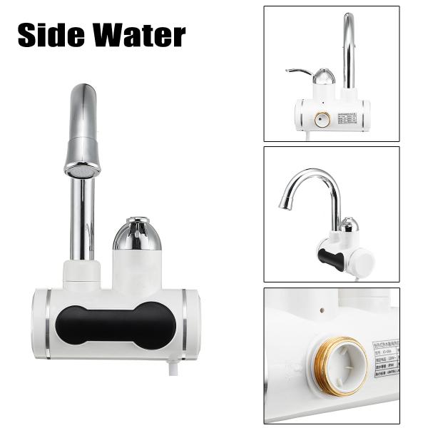 Deck Mounted Instant Electric Faucet Water Heater LVD 2-3L/Min For Sink