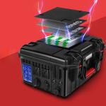 Rechargeable Portable Lithium Ion Battery Power Station 500mAh DC Output