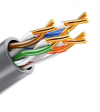 RJ45 1m Cat5e Patch Cord , LSZH Cat5e Cable For Telecommunication