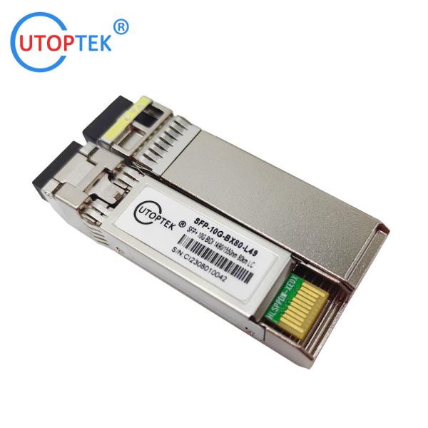 10Gb/s SFP+ SM Bidi LC 80km 1490/1550nm Fiber optical 10G 80km sfp transceiver module for cisco/huawei