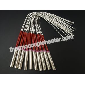China Tubular Electric Heating Element Cartridge Heater With Thermocouple on sale