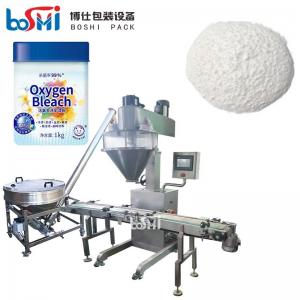 China Multifunction Semi Automatic Bottle Filling Machine For Washing Powder Laundry Powder wholesale