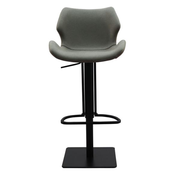 Quality Square Solid Base 109cm Painted Swivel Bar Stool for sale