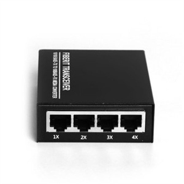 1 Optical 4 Electric RJ45 100M Single Mode Media Converter
