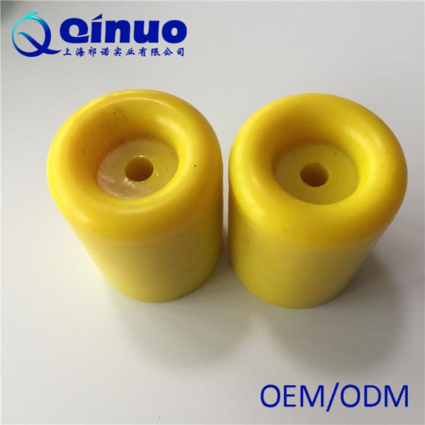 Shanghai Qinuo Manufacture 40x25mm Colored Silicone Round Door Bumper Molded Rubber Door Stop