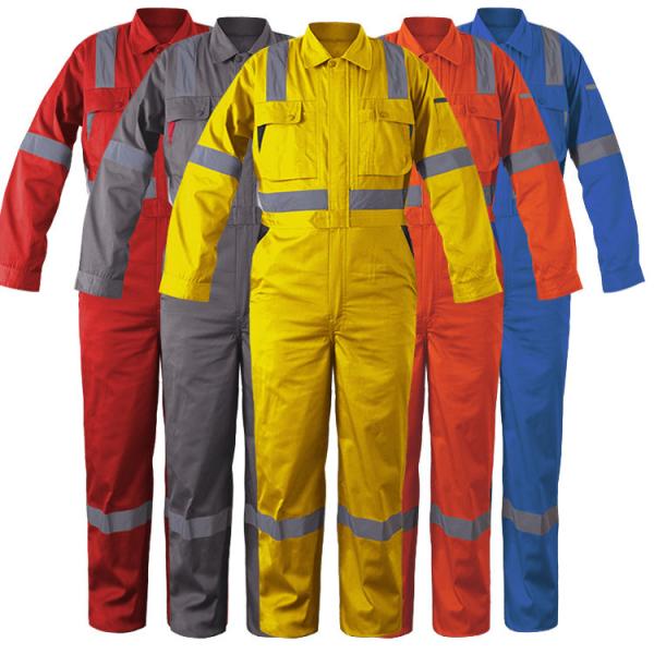 OEM Style Industrial Worker Uniform For Men And Women Polyester Cotton Fabric