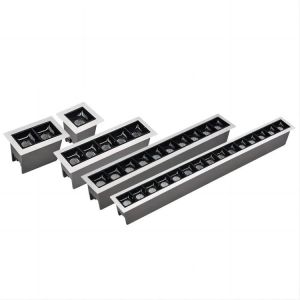 China Black Recessed LED Linear Spotlight 1100lm IP20 ETL Certified wholesale