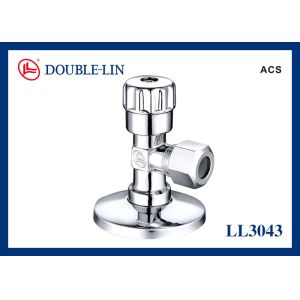 China ABS Handle 10 Bar Chrome Plated Angle Valve With Nut wholesale