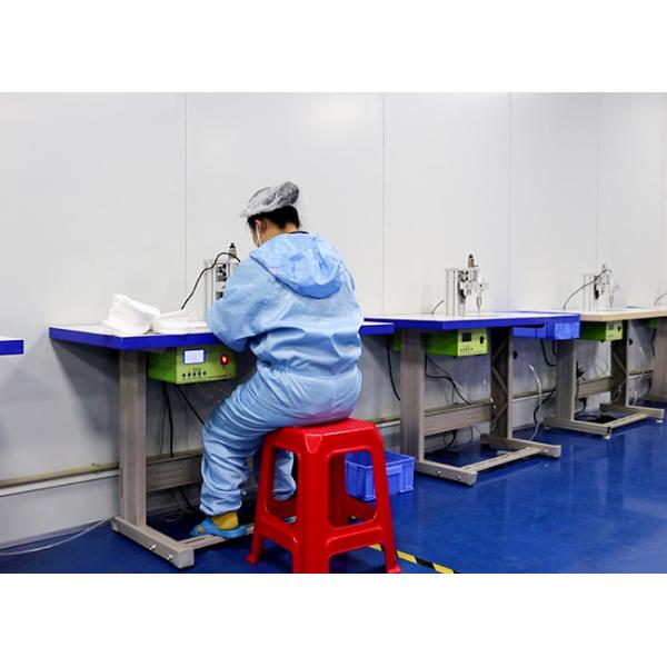 Ear Loop Face Mask Manufacturing Machine , Surgical Mask Making Machine