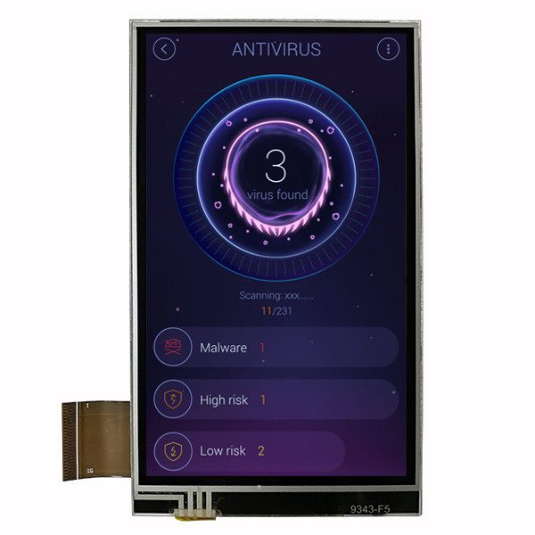 4 inch 480x800 LCD Touch Screen, Medical TFT Display 3.97 Inch & 4Inch RGB Interface
