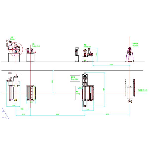 1250mm Max Coil Width Automatic Slitting Machine PLC Control System