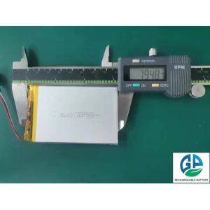 435087 3.7V 2300mah Lipo Battery , Tattu 3.7v Polymer Battery With ISO9001