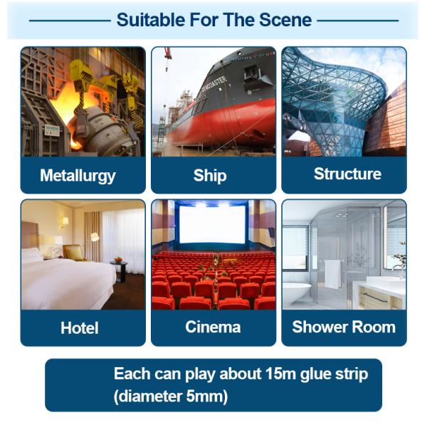 Clear Waterproof GP Acetic Silicone Sealant Glass Good Quality Window Door