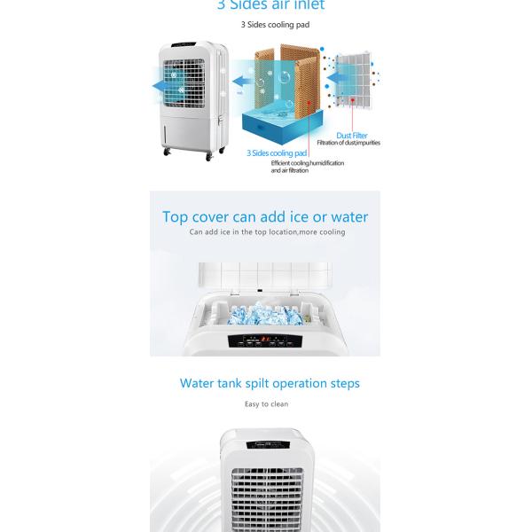 Personal Portable Air Conditioner Evaporative Cooler Quickly Cools Any Space