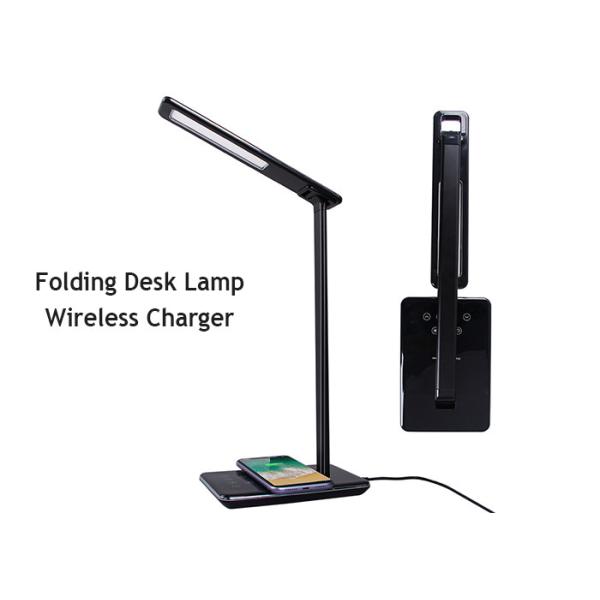 2in1 Foldable Desk Lamp 10W QI Wireless Charging Pad