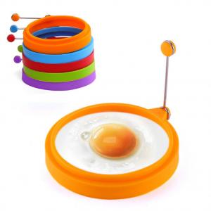 China Omelette Silicone Egg Ring Mold For Fried Pancake Egg Cooking on sale