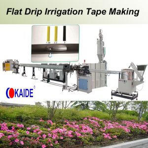China Flat Drip Irrigation Pipe Making Machine 180m/min wholesale