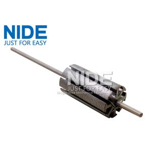4KW Rotor Assembly Line , Servo Automatic Armature Commutator Shaft Inserting