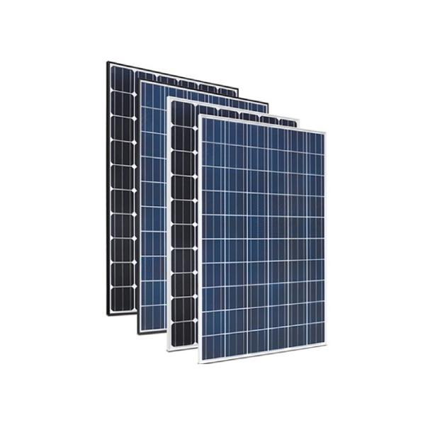 6*12 Cell Array Polycrystalline Silicon Solar Panels Low Iron Tempered Glass