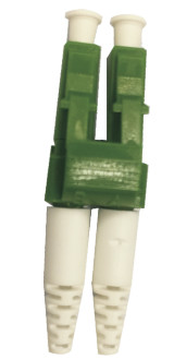 Yellow SC LC Fiber Optic Patch Cord Short Boot ROUND DX