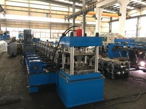 China Cassette Type Guardrail Roll Forming Machine with M Shape profile interchangeable wholesale